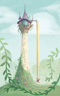 rapunzel castle tower